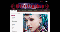 Desktop Screenshot of kolczyki-sklep.com.pl